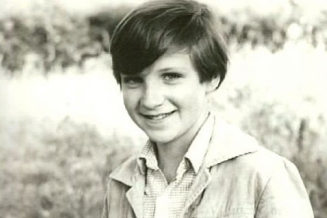 Ralph Fiennes in his childhood