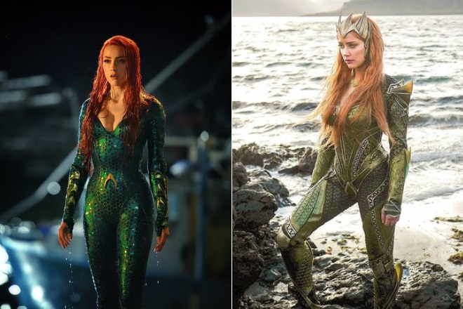 Amber Heard in the role of Mera