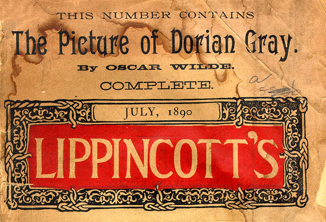 The first edition of the "The Picture of Dorian Gray " in the British magazine