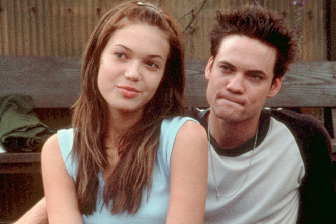 Mandy Moore and Shane West in the picture "A Walk to Remember"