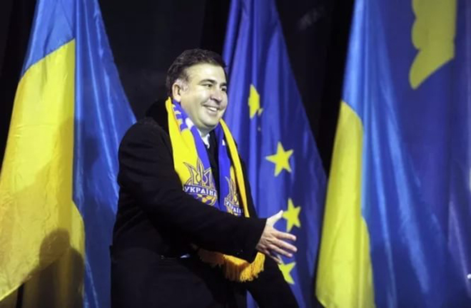 Mikhail Saakashvili in Ukraine