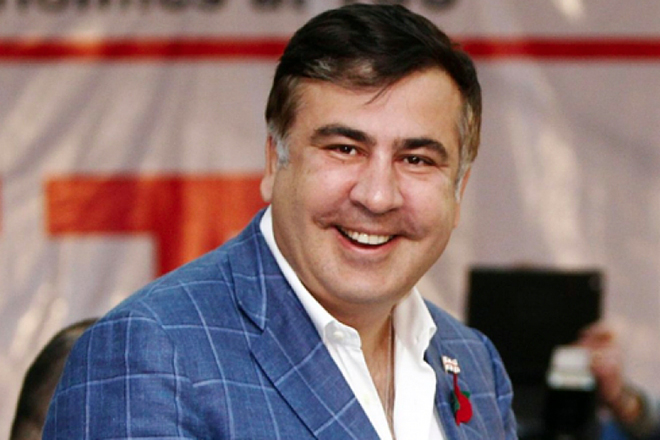 Mikhail Saakashvili today