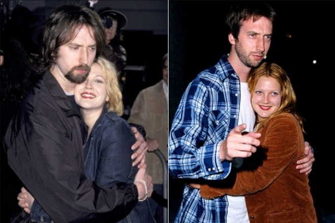 Drew Barrymore and Tom Green