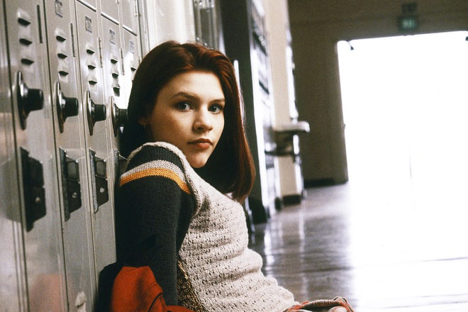 Claire Danes in the film "My So-Called Life"