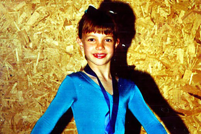 Britney Spears did gymnastics