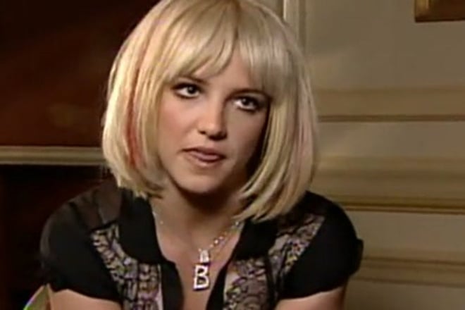 Britney Spears in the movie Fahrenheit 9/11