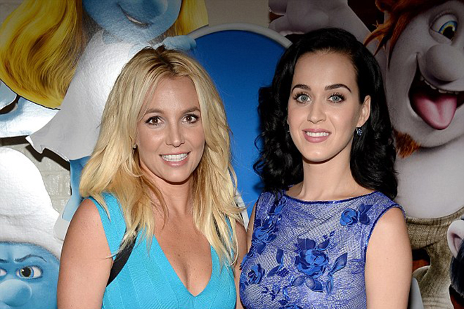 Britney Spears and Katy Perry