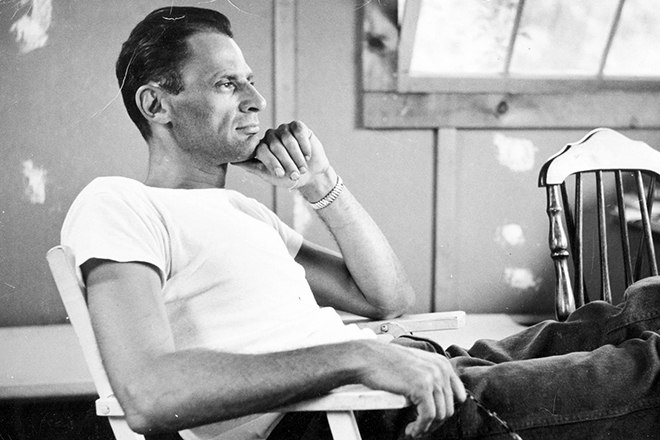 Arthur Miller in his youth