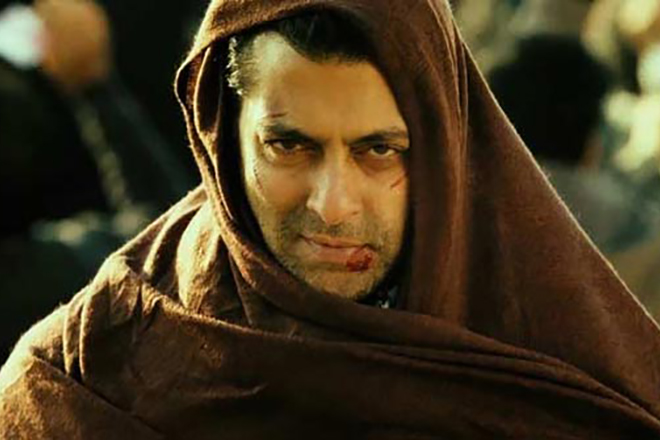 Salman Khan in the film "Ek Tha Tiger"