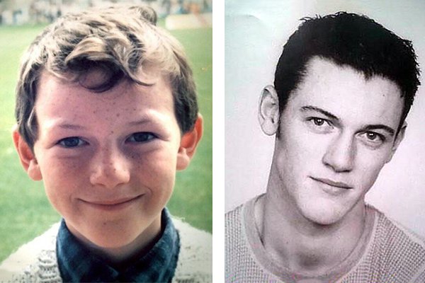 Luke Evans in his childhood and youth