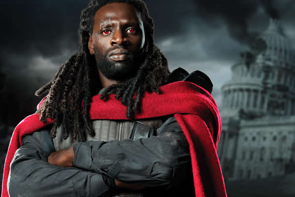 Omar Sy in the film X-Men: Days of Future Past