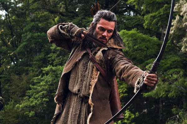 Luke Evans in the movie The Hobbit: The Desolation of Smaug