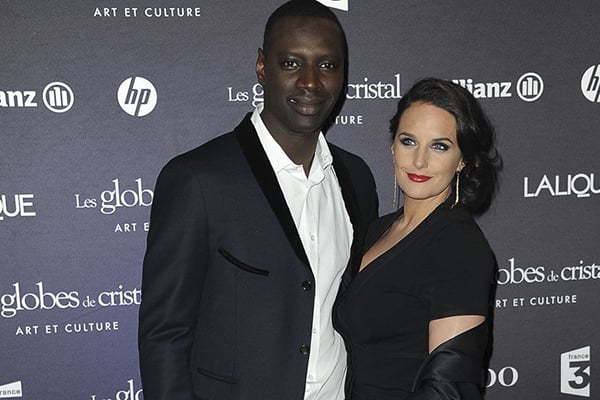 Omar Sy and his wife Helene Sy