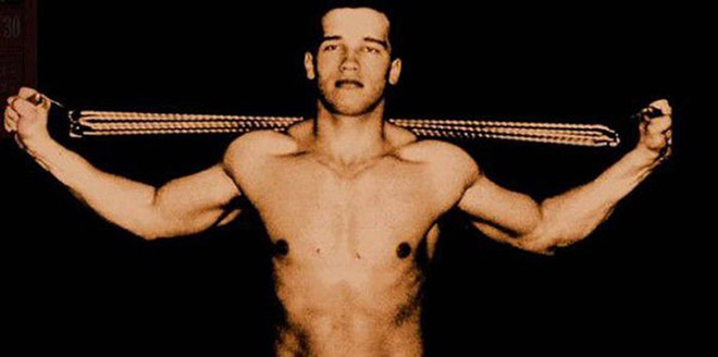 Arnold Schwarzenegger took interest in bodybuilding