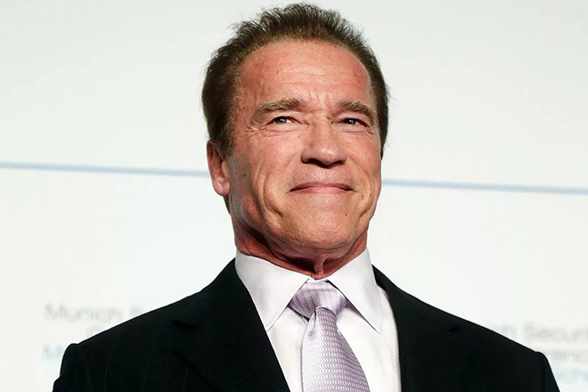 Present days of Arnold Schwarzenegger