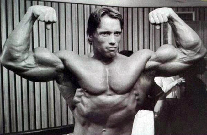 Arnold Schwarzenegger is the multiple Mr. Olympia