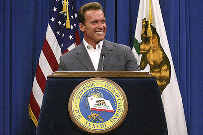 Arnold Schwarzenegger used to be the Governor of California