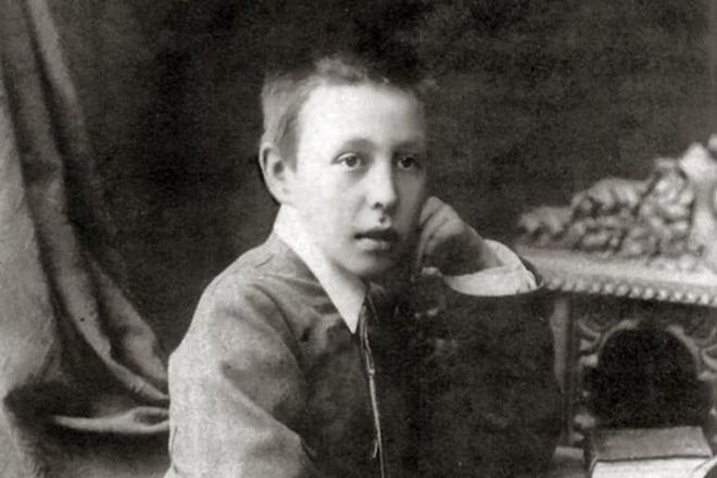 Sergey Rakhmaninov in his childhood
