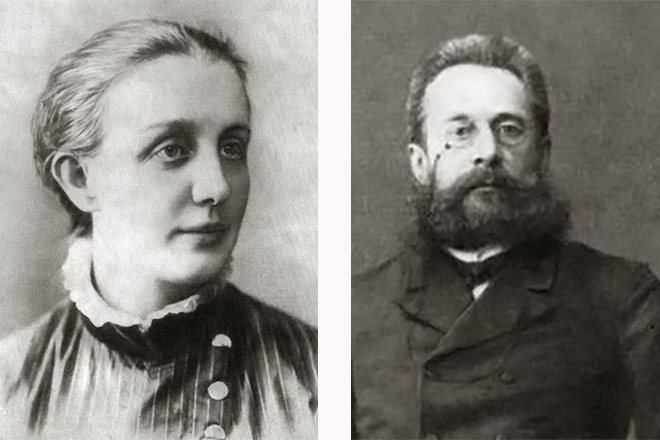 Rakhmaninov’s parents: the mother Lyubov Petrovna and the father Vasily Arkadyevich