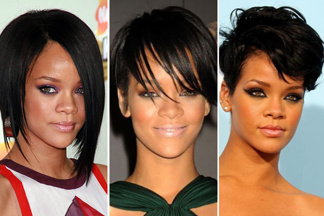 Rihanna’s haircuts