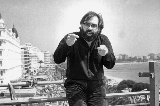 Francis Ford Coppola at the beginning of his career