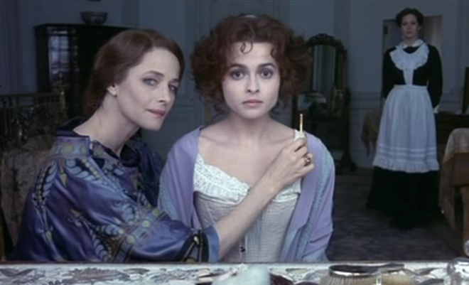 Helena Bonham Carter in the movie “The Wings of the Dove”