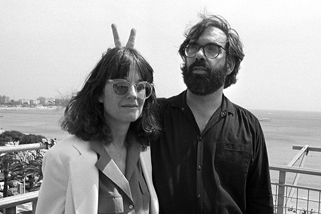 Francis Ford Coppola with his wife