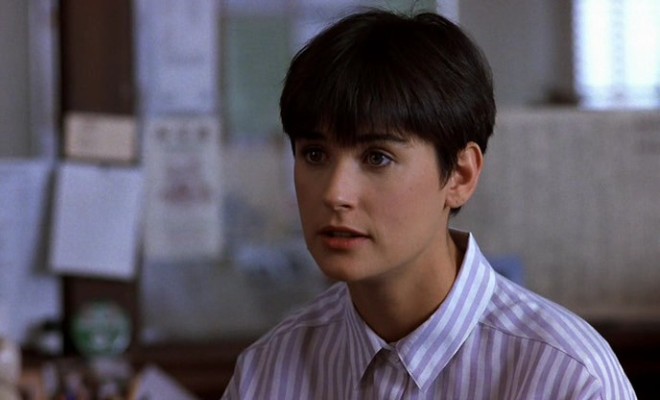 Demi Moore in the movie Ghost