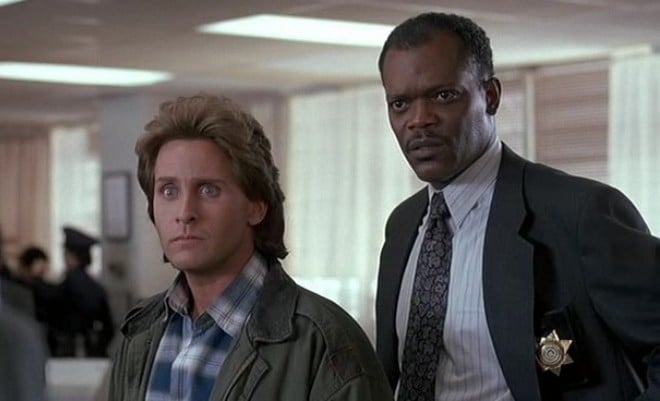 Samuel L. Jackson in the movie “Loaded Weapon”