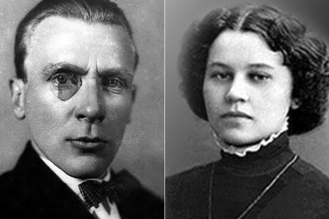 Mikhail Bulgakov and Tatyana Lappa
