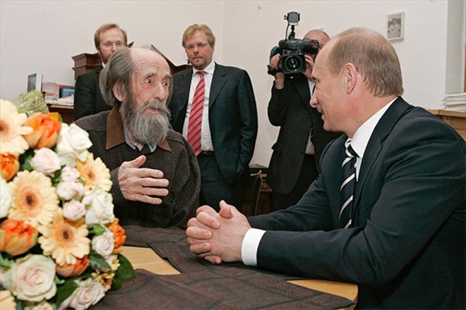 Meeting the Russian President Vladimir Putin