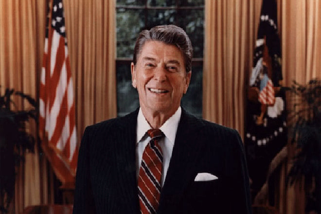 The President Ronald Reagan