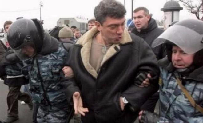 Arrest in Triumfalnaya Square | Аpinews.ru