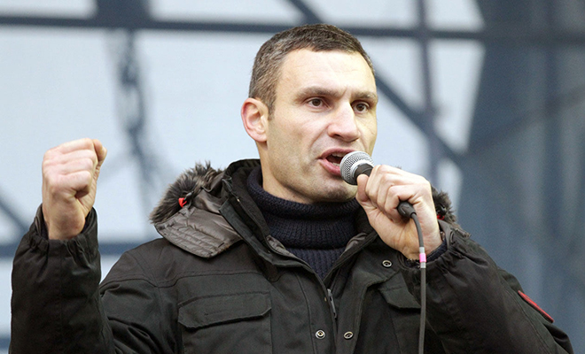 Vitali Klitschko in the Euromaidan