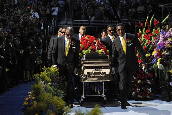 Michael Jackson’s funeral
