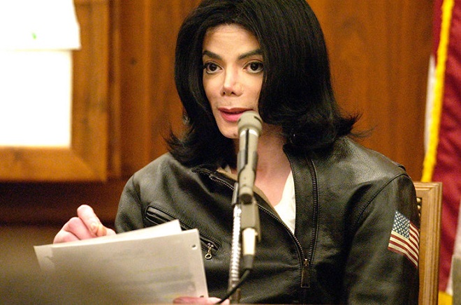 Michael Jackson in court