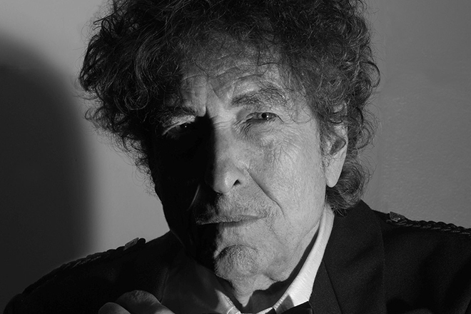 The singer Bob Dylan