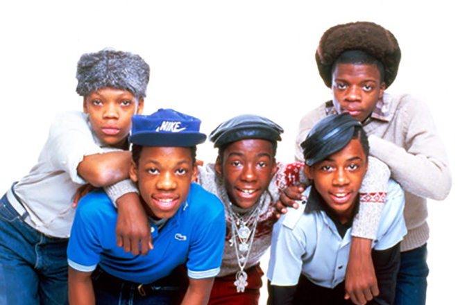 Bobby Brown in the "New Edition" band