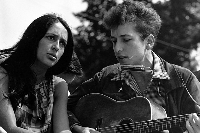 Bob Dylan and Blowin’ in The Wind