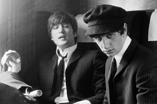 Ringo Starr and John Lennon