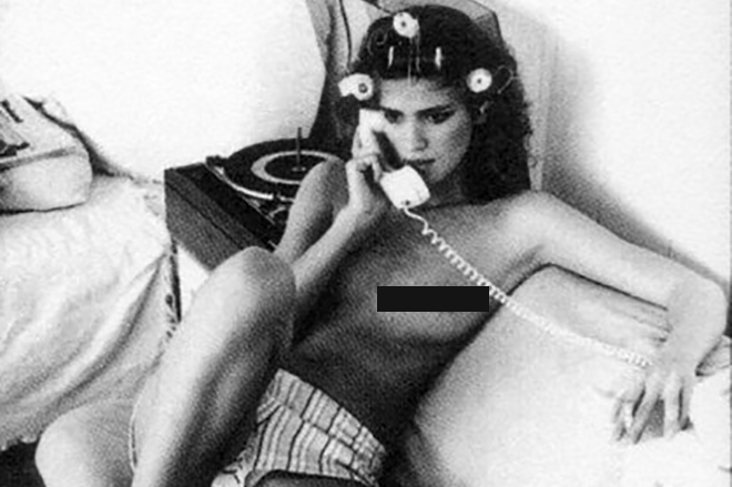 Gia Carangi's famous nude photo session
