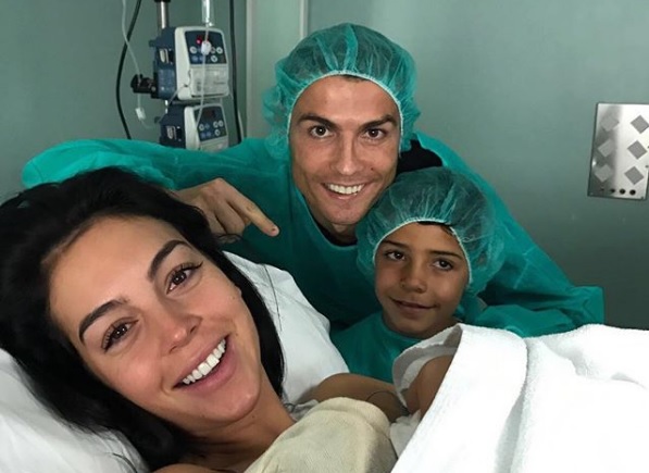 Ronaldo became a father for the fourth time