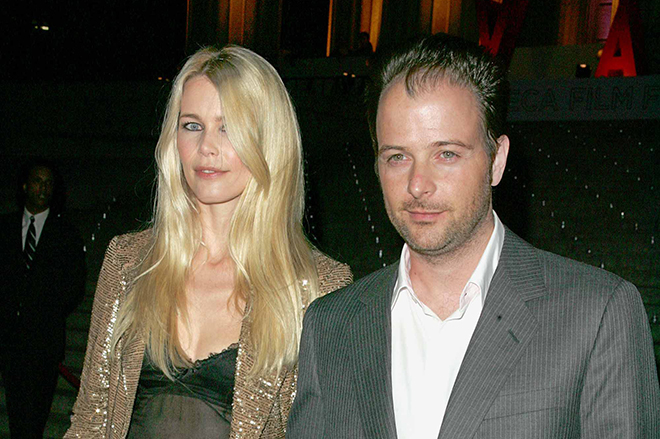 Claudia Schiffer with her husband
