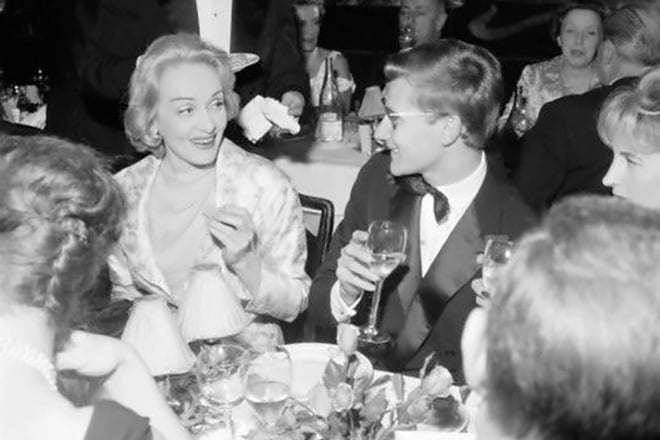 Marlene Dietrich and Yves Saint Laurent