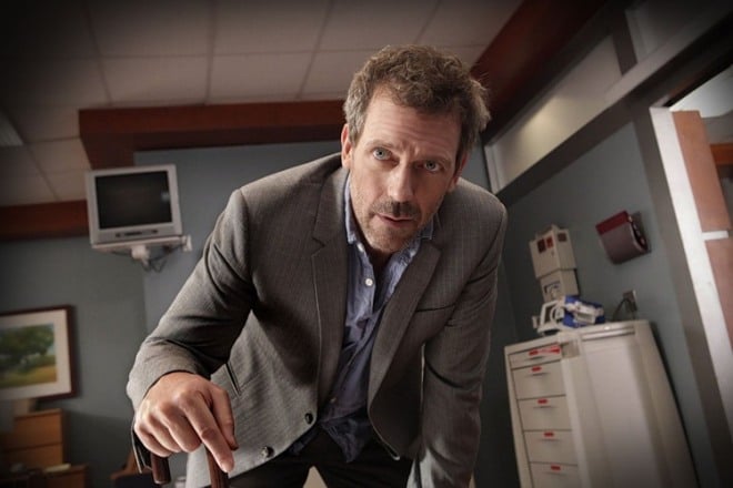 Hugh Laurie in the series “House”