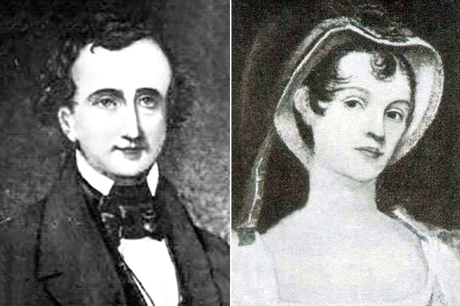 Young Edgar Poe and Jane Stanard