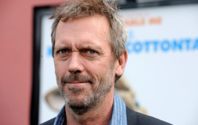 The actor Hugh Laurie