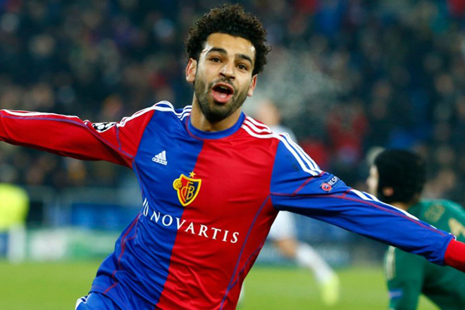 Mohamed Salah as a part of Basel F.C.