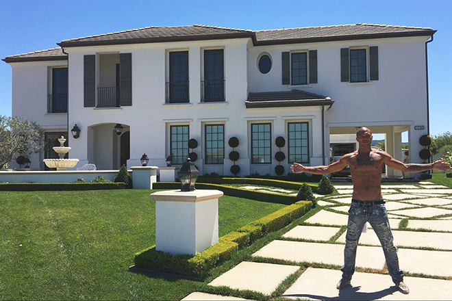 The mansion of Jeremy Meeks
