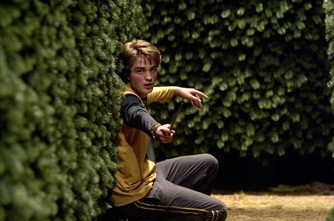 Pattinson in the movie "Harry Potter and the Goblet of Fire" | the Real cinema